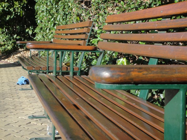 The bench seats at the top of Jacob's Ladder