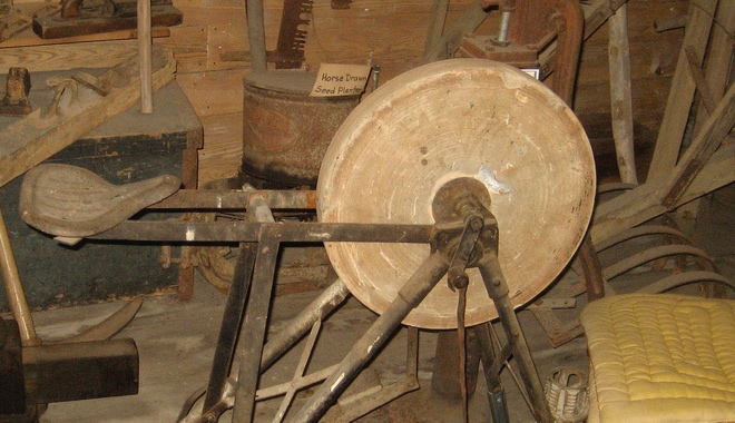A grindstone