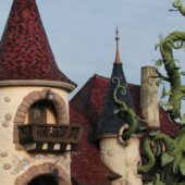 Disneyland Paris Jack and the Beanstalk castle