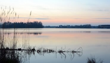 A tranquil lake